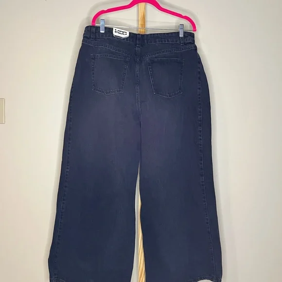 The Rachel Jean KBB by Kahlana Black Wide-Leg Jeans - Picture 5 of 7